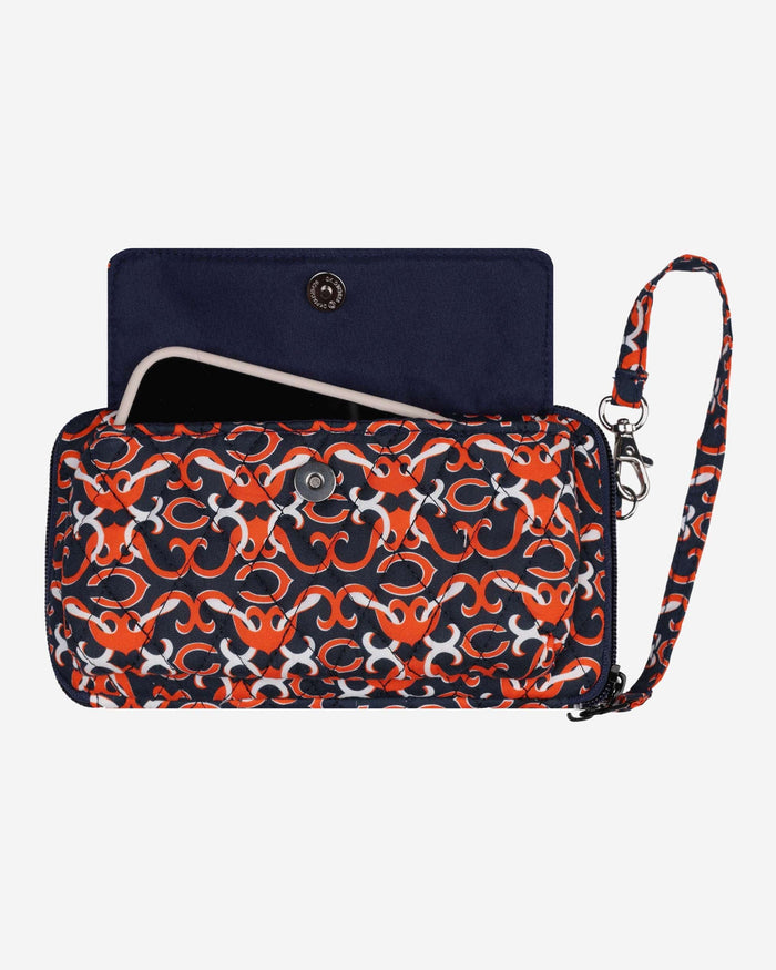 Chicago Bears Quilted Printed Wristlet FOCO - FOCO.com