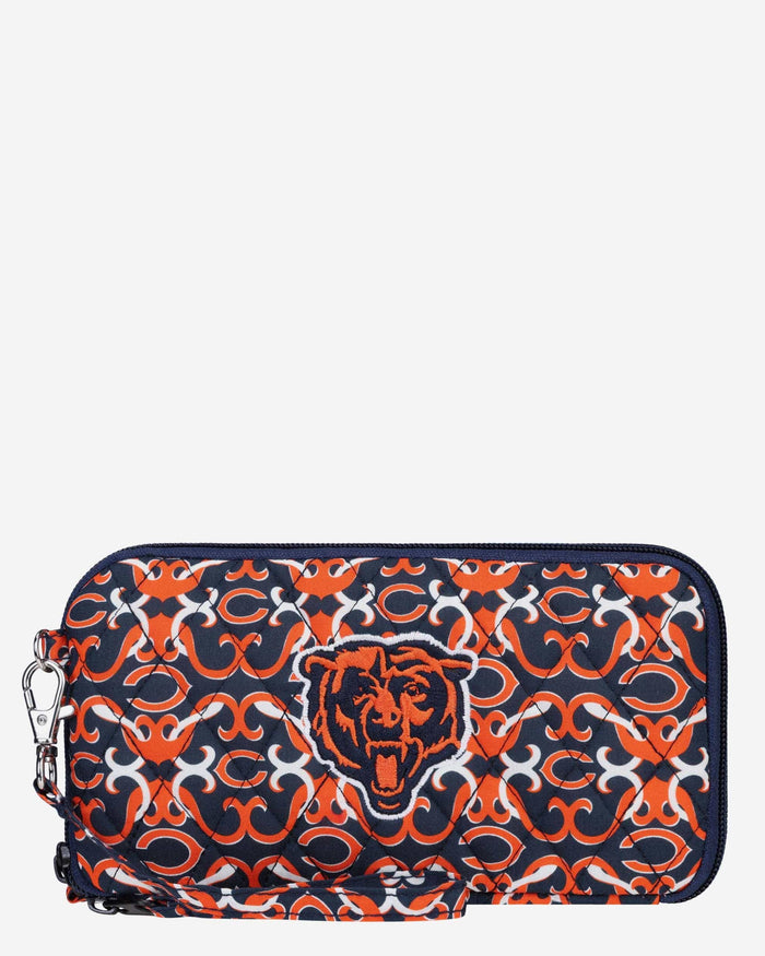 Chicago Bears Quilted Printed Wristlet FOCO - FOCO.com