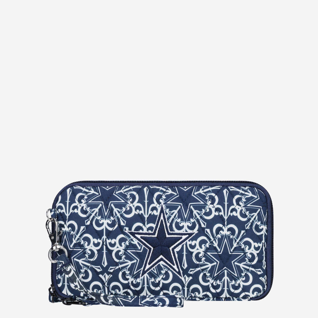 Dallas Cowboys Quilted Printed Wristlet FOCO - FOCO.com