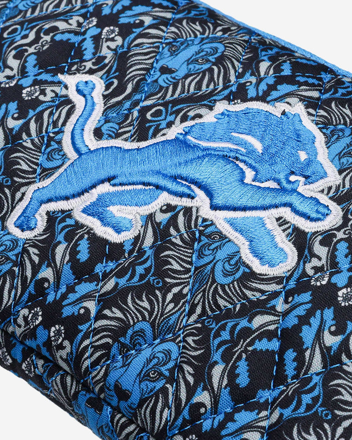 Detroit Lions Quilted Printed Wristlet FOCO - FOCO.com