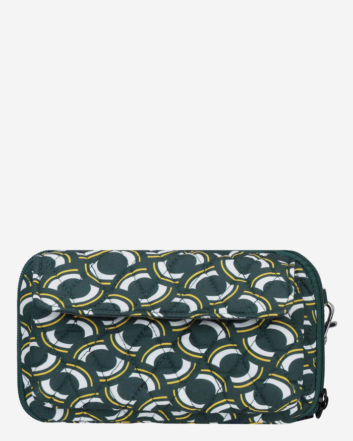 Green Bay Packers Quilted Printed Wristlet FOCO - FOCO.com