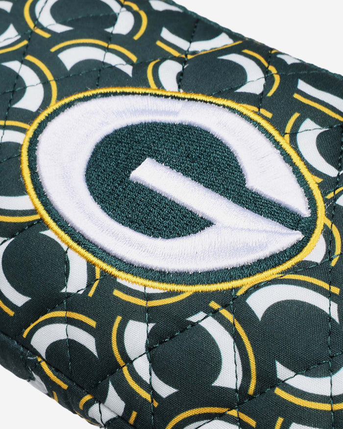 Green Bay Packers Quilted Printed Wristlet FOCO - FOCO.com