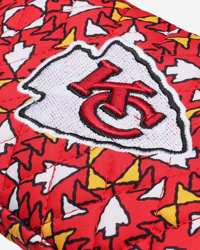 Kansas City Chiefs Quilted Printed Wristlet FOCO - FOCO.com