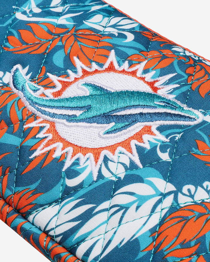 Miami Dolphins Quilted Printed Wristlet FOCO - FOCO.com