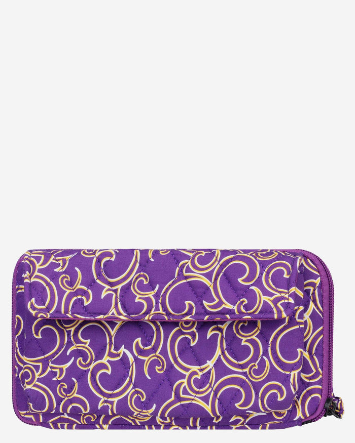 Minnesota Vikings Quilted Printed Wristlet FOCO - FOCO.com
