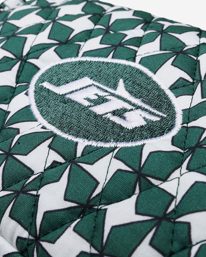 New York Jets Quilted Printed Wristlet FOCO - FOCO.com
