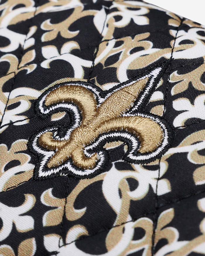New Orleans Saints Quilted Printed Wristlet FOCO - FOCO.com