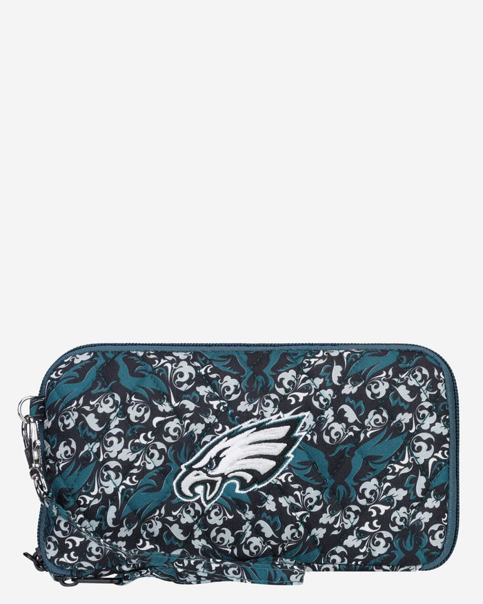 Philadelphia Eagles Quilted Printed Wristlet FOCO - FOCO.com