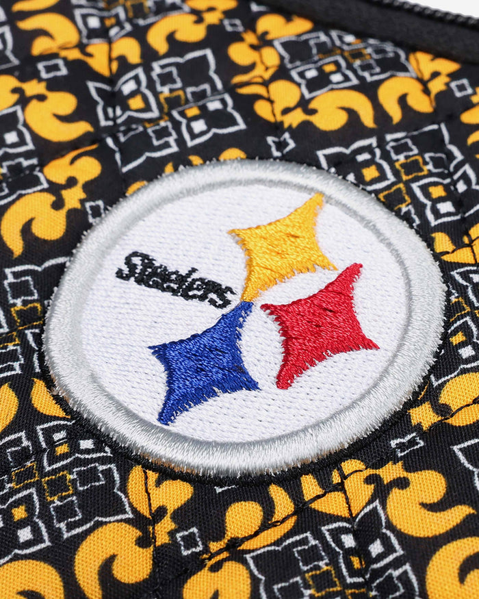Pittsburgh Steelers Quilted Printed Wristlet FOCO - FOCO.com
