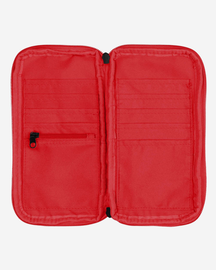 San Francisco 49ers Quilted Printed Wristlet FOCO - FOCO.com