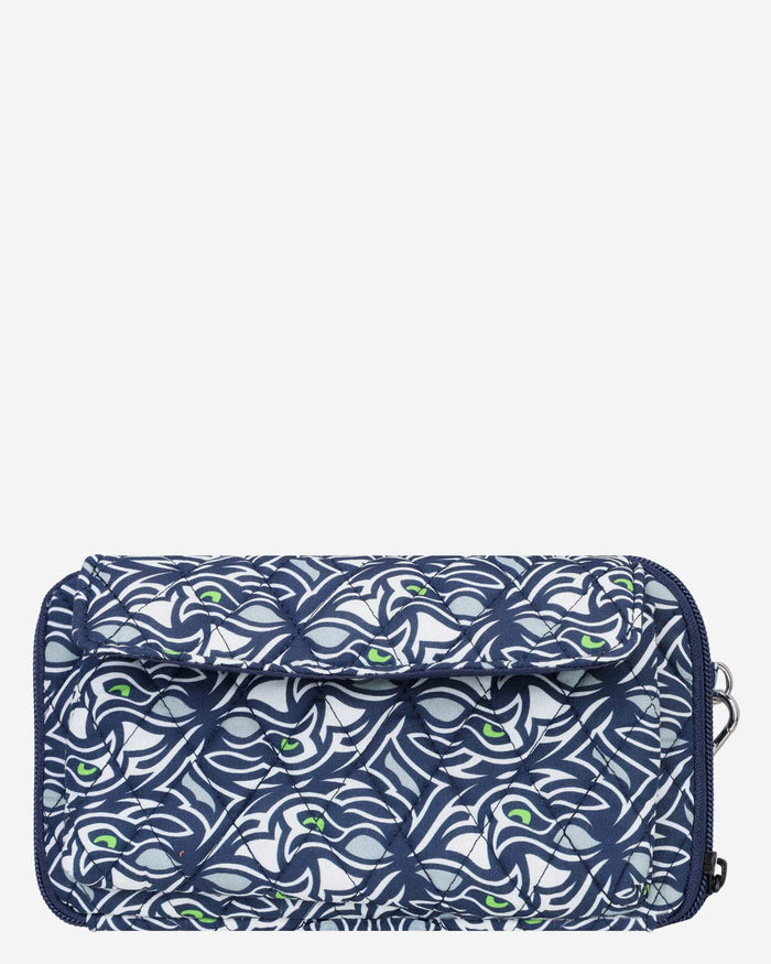 Seattle Seahawks Quilted Printed Wristlet FOCO - FOCO.com