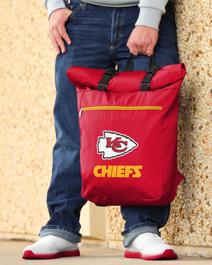 Kansas City Chiefs Rollup Backpack FOCO