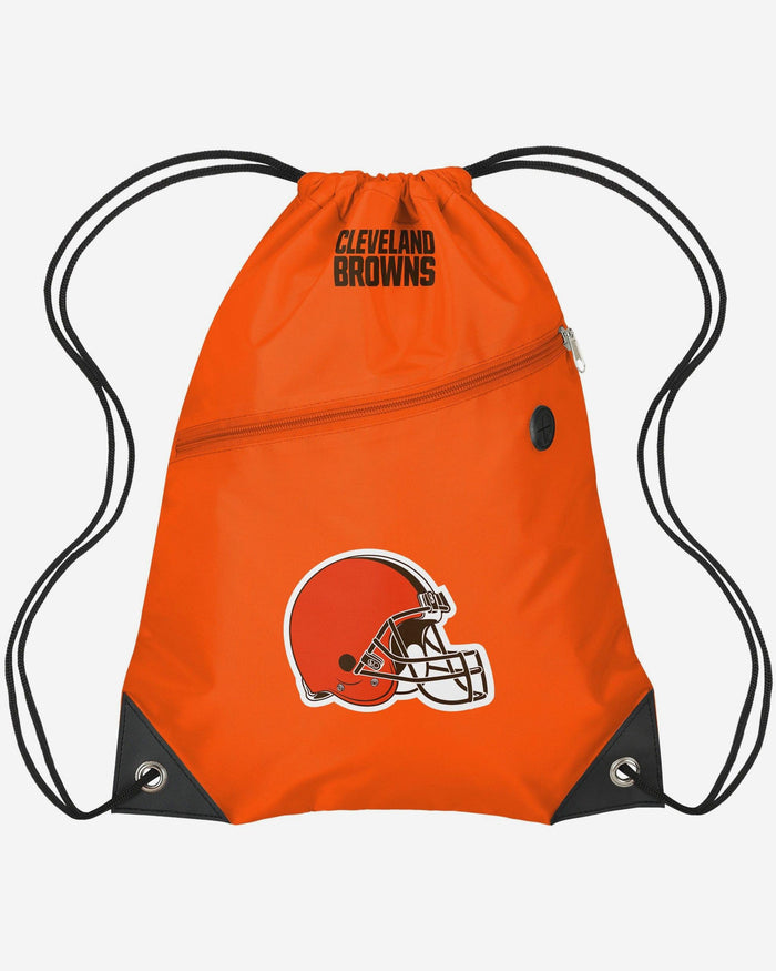 Cleveland Browns Pocket Drawstring Backpack FOCO - FOCO.com