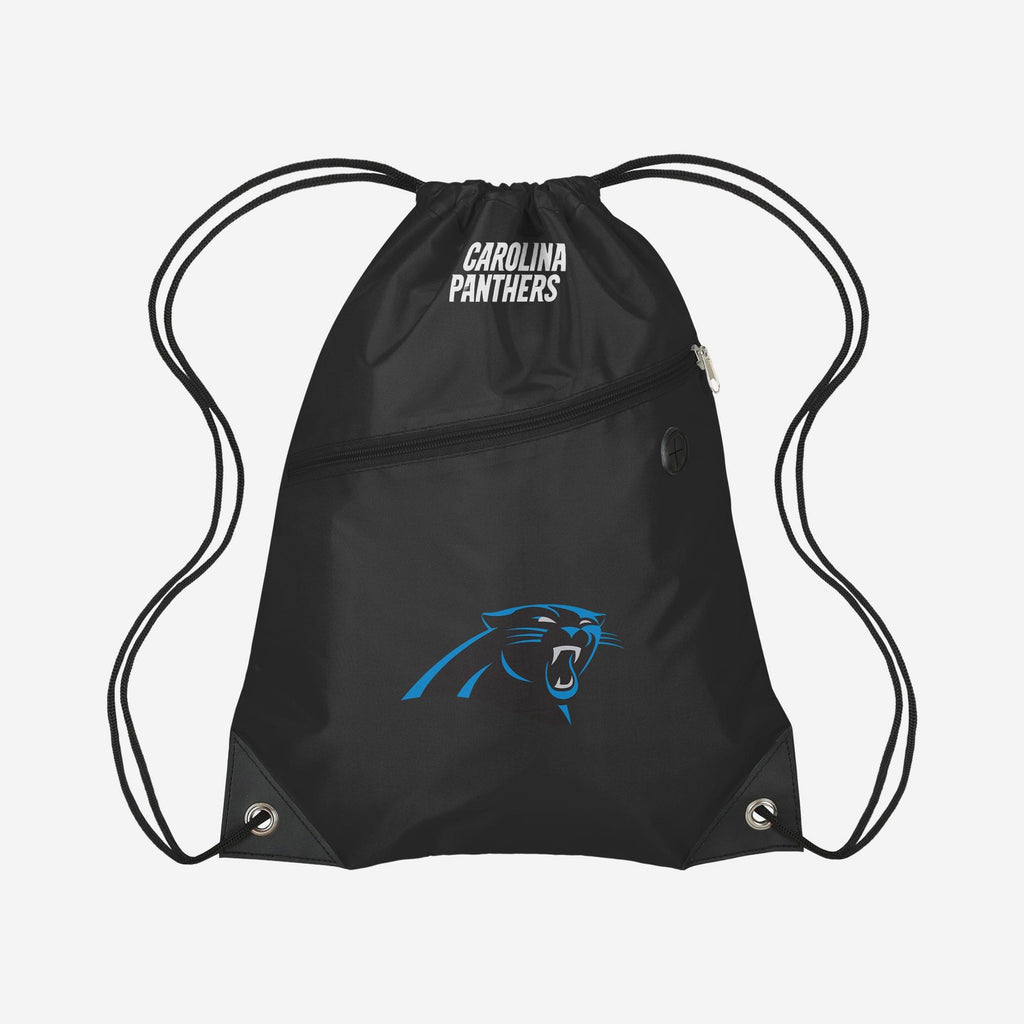 Carolina Panthers Pocket Drawstring Backpack FOCO - FOCO.com