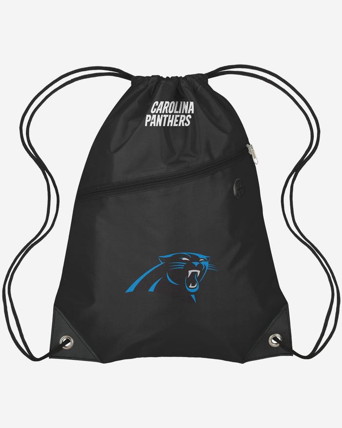 Carolina Panthers Pocket Drawstring Backpack FOCO - FOCO.com
