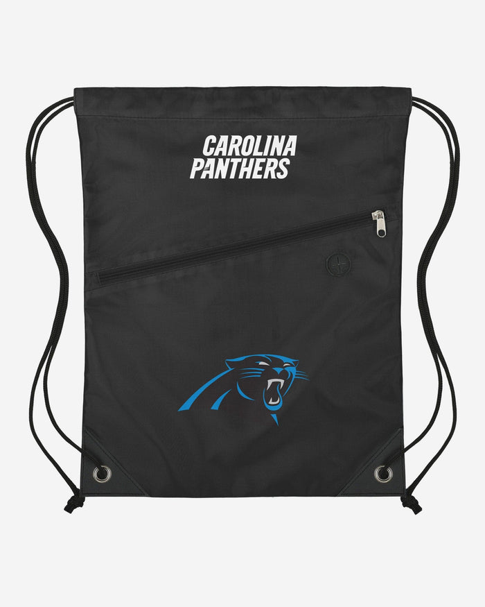 Carolina Panthers Pocket Drawstring Backpack FOCO - FOCO.com