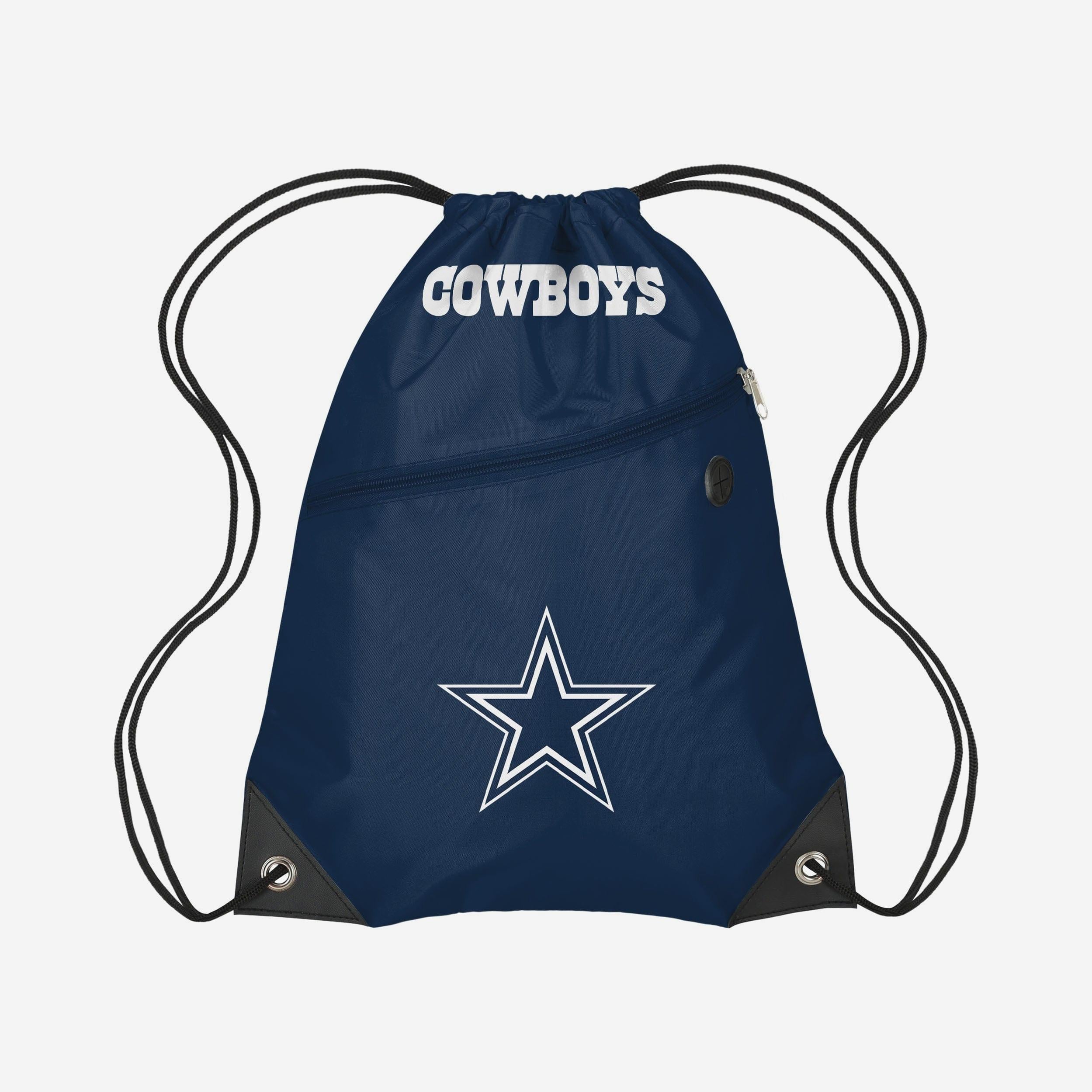 Dallas Cowboys Pocket Drawstring Backpack