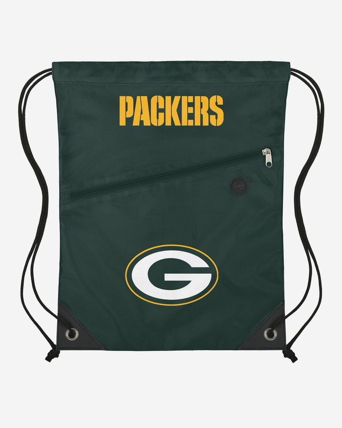 Green Bay Packers Pocket Drawstring Backpack FOCO - FOCO.com