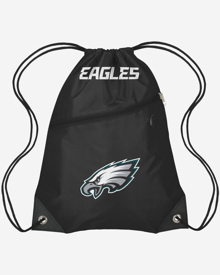 Philadelphia Eagles Pocket Drawstring Backpack FOCO - FOCO.com