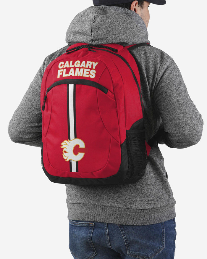 Calgary Flames Action Backpack FOCO - FOCO.com