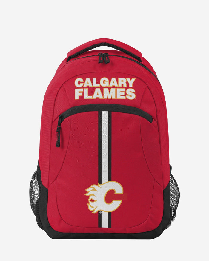 Calgary Flames Action Backpack FOCO - FOCO.com