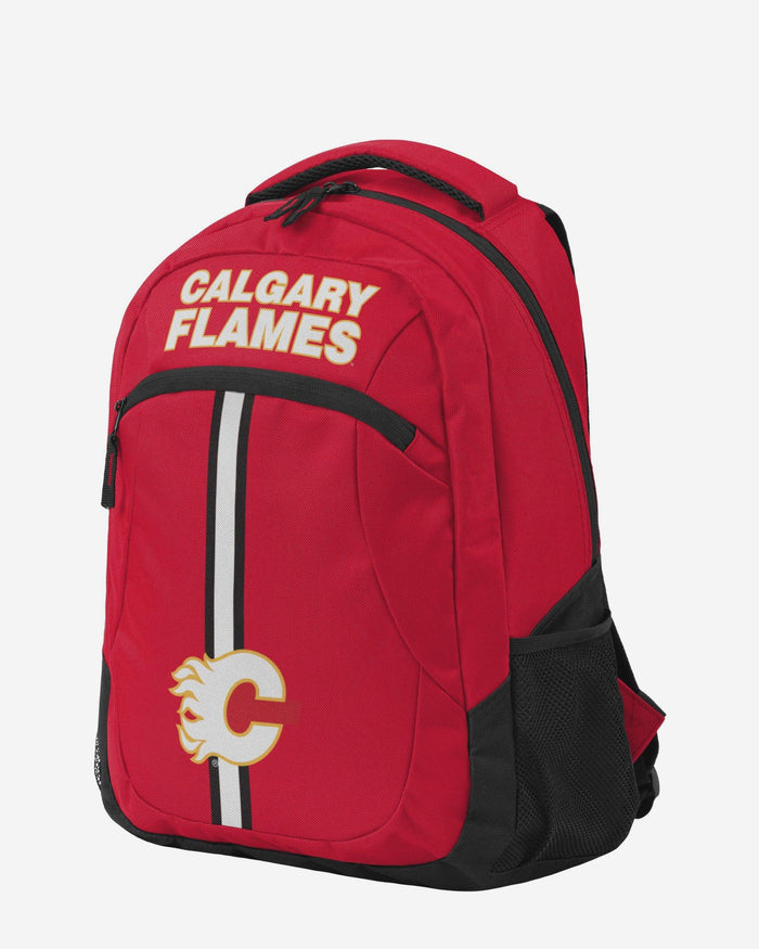 Calgary Flames Action Backpack FOCO - FOCO.com