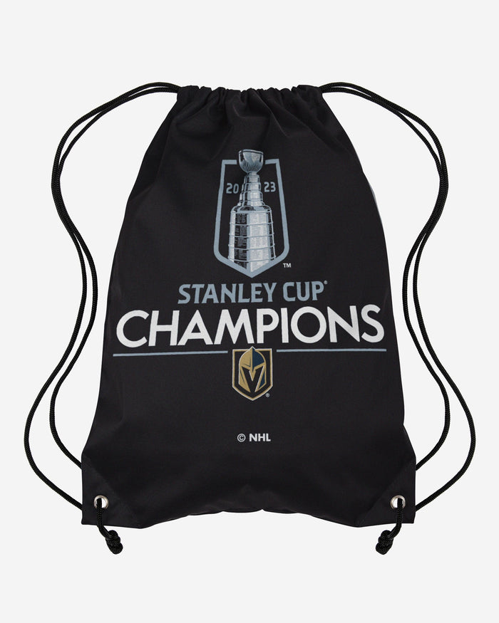 Vegas Golden Knights 2023 Stanley Cup Champions Logo Drawstring Backpack FOCO - FOCO.com