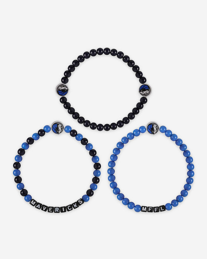 Dallas Mavericks 3 Pack Beaded Friendship Bracelet FOCO - FOCO.com