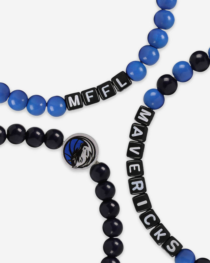 Dallas Mavericks 3 Pack Beaded Friendship Bracelet FOCO - FOCO.com