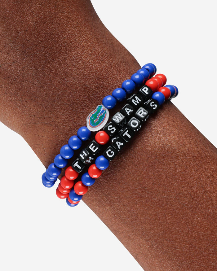 Florida Gators 3 Pack Beaded Friendship Bracelet FOCO - FOCO.com