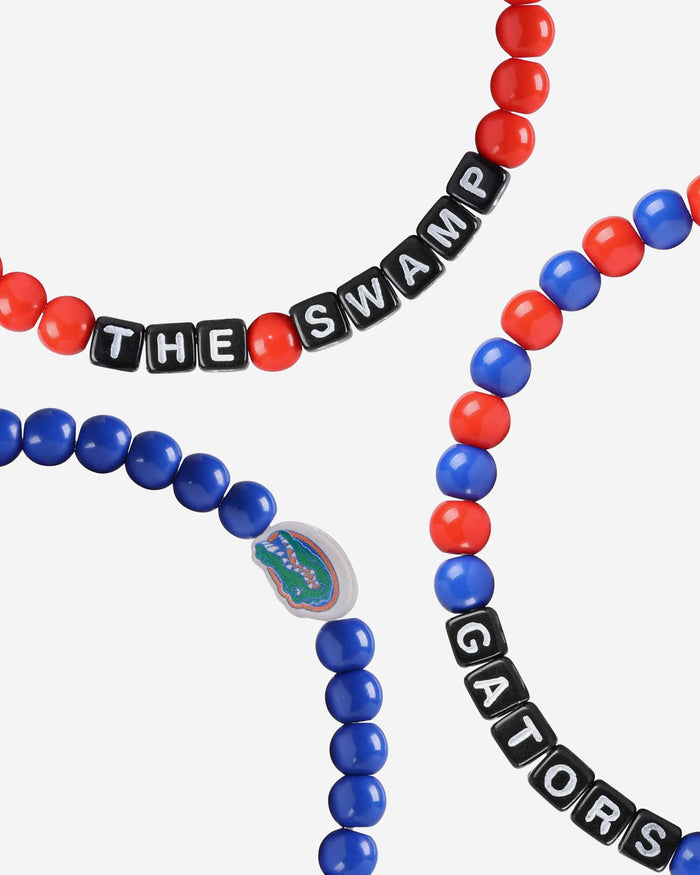 Florida Gators 3 Pack Beaded Friendship Bracelet FOCO - FOCO.com