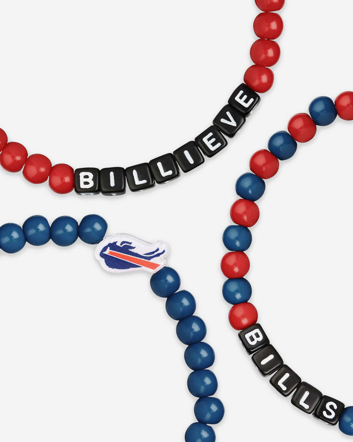 Buffalo Bills 3 Pack Beaded Friendship Bracelet FOCO - FOCO.com