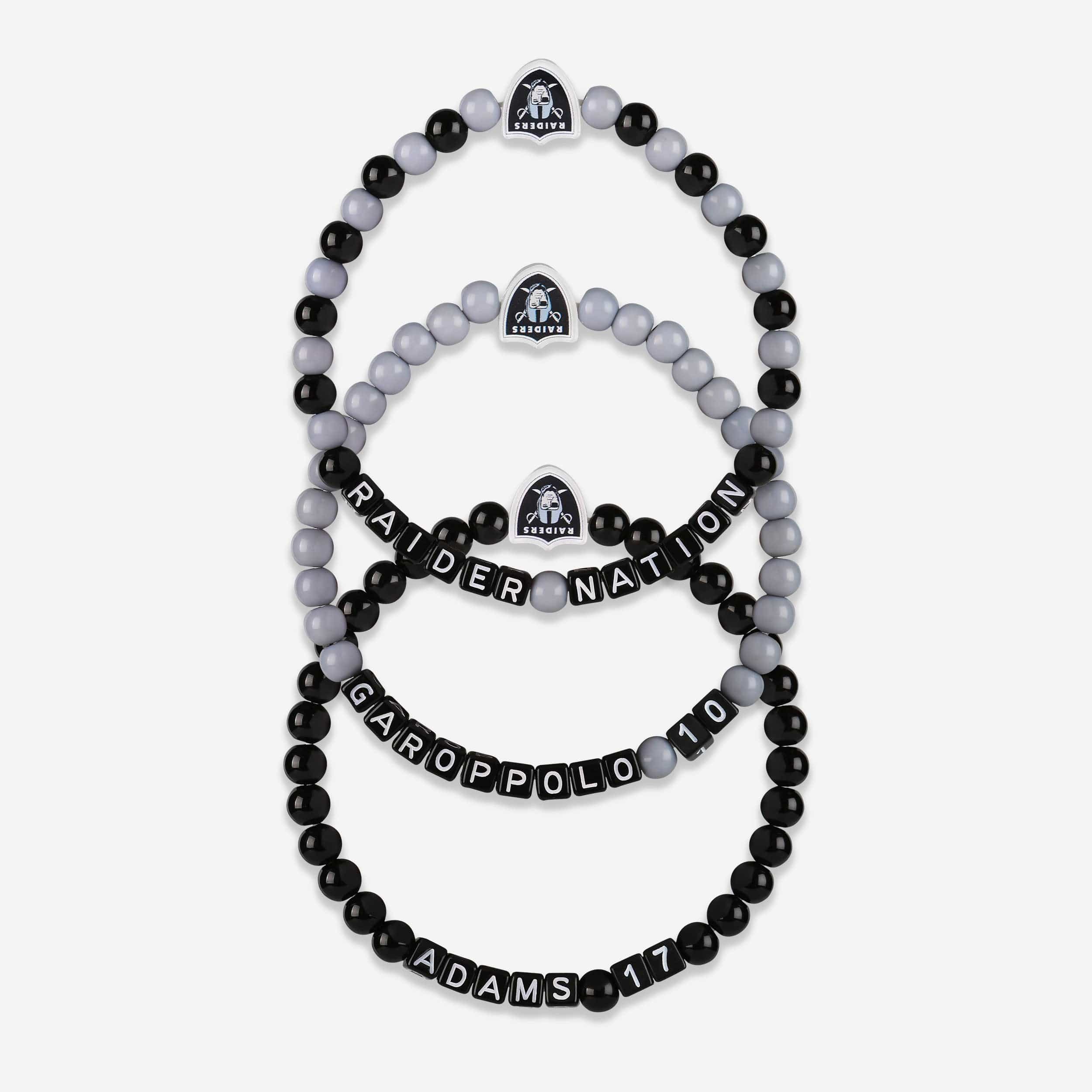 Jimmy Garoppolo & Davante Adams Las Vegas Raiders 3 Pack Player