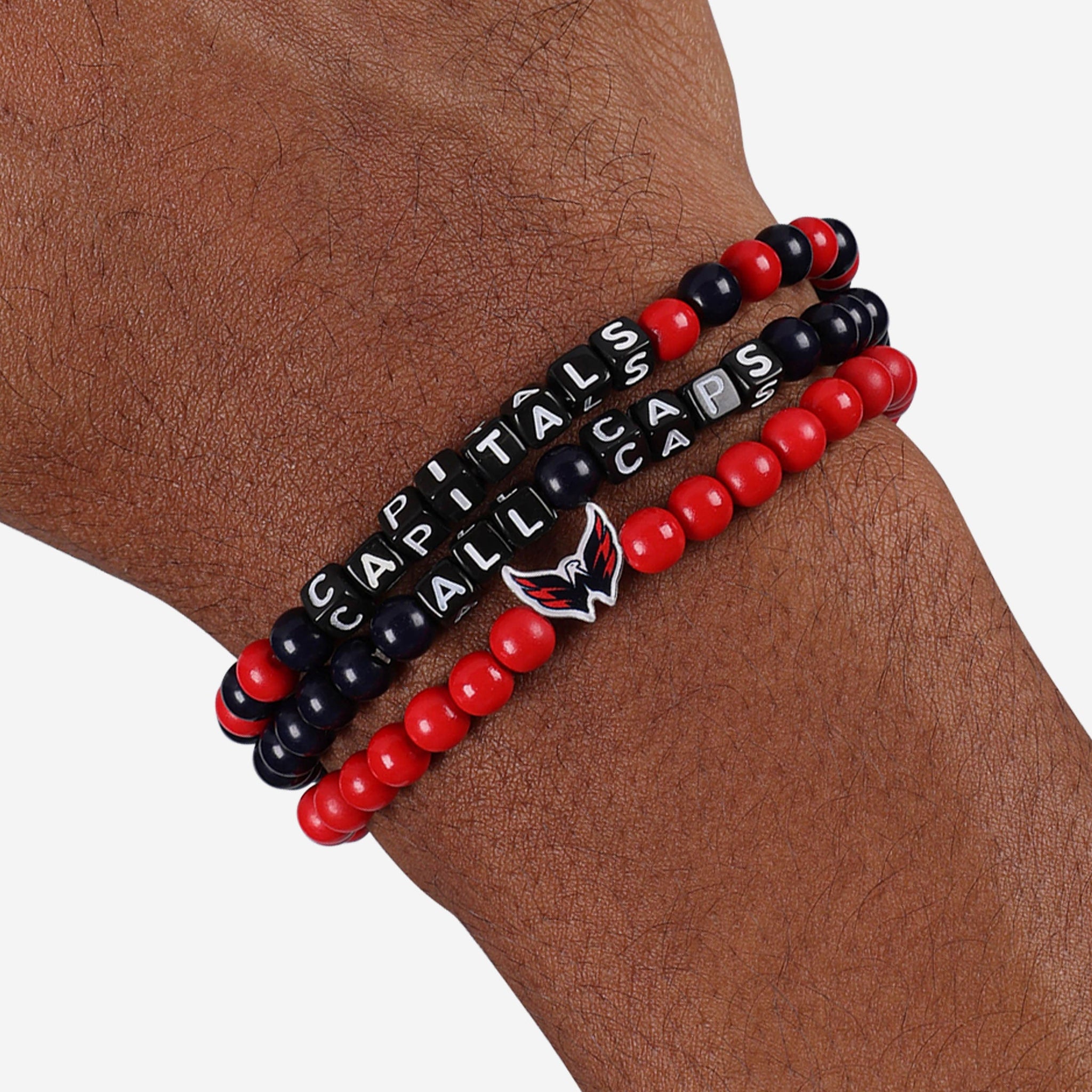 20 Pieces Baseball Bracelet Red Black Brown White Wristbands