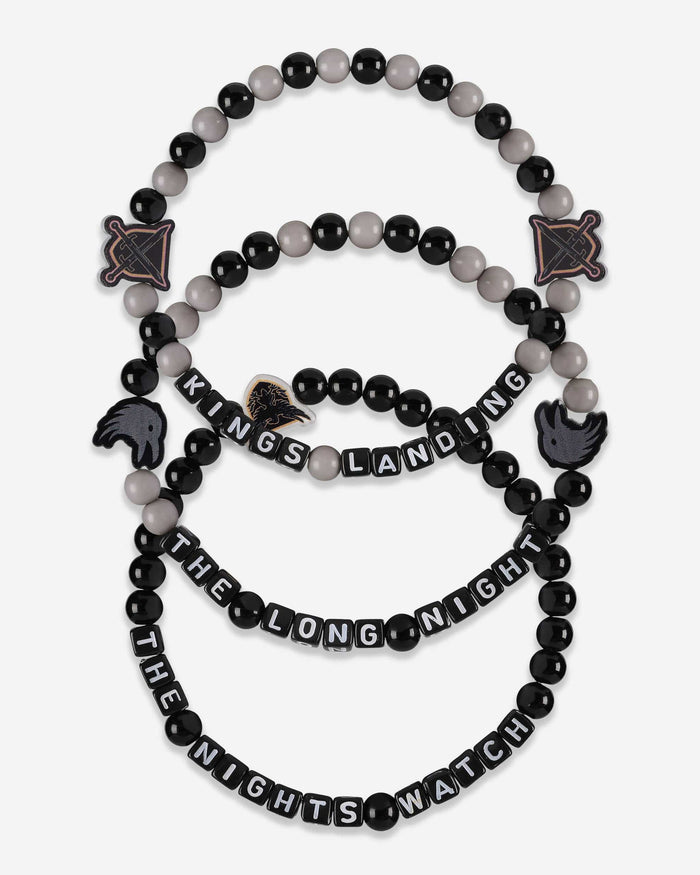 Game of Thrones™ 3 Pack Beaded Friendship Bracelet FOCO - FOCO.com