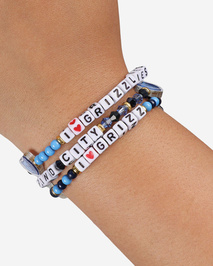 Memphis Grizzlies 3 Pack Friendship Bracelet FOCO - FOCO.com