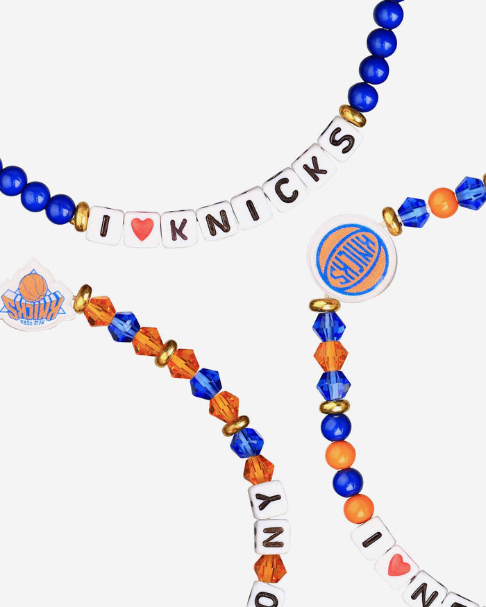 New York Knicks 3 Pack Friendship Bracelet FOCO - FOCO.com