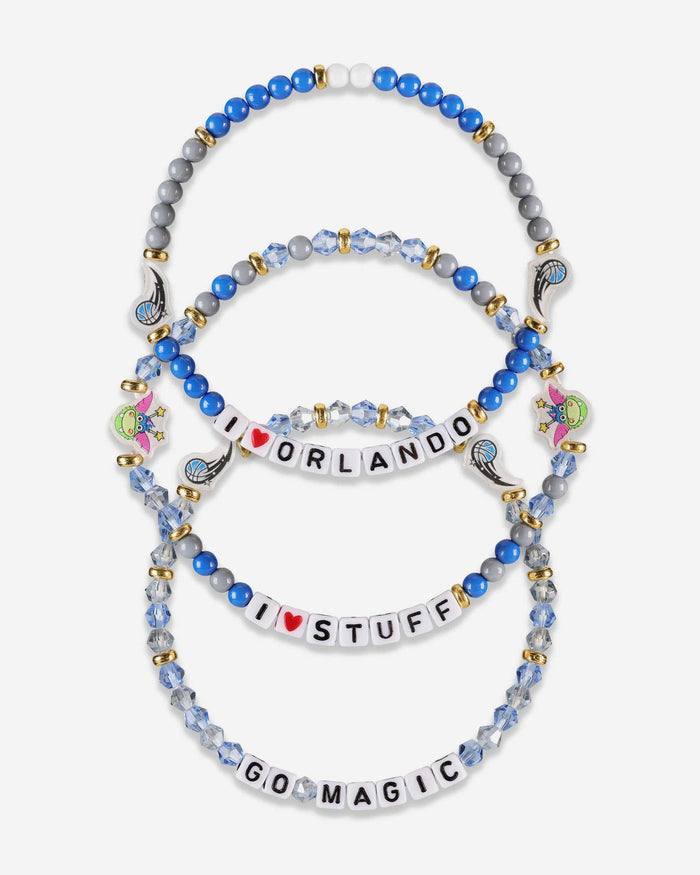Orlando Magic 3 Pack Friendship Bracelet FOCO - FOCO.com