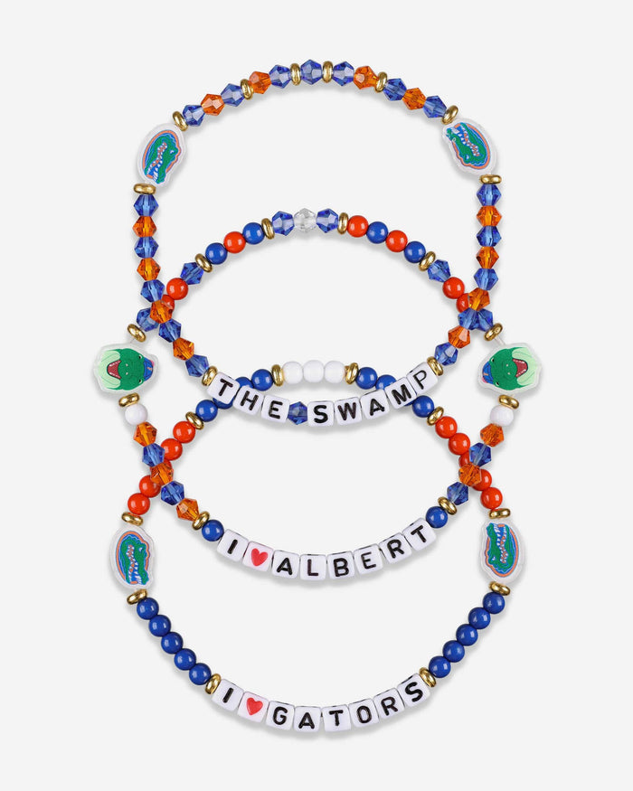 Florida Gators 3 Pack Friendship Bracelet FOCO - FOCO.com