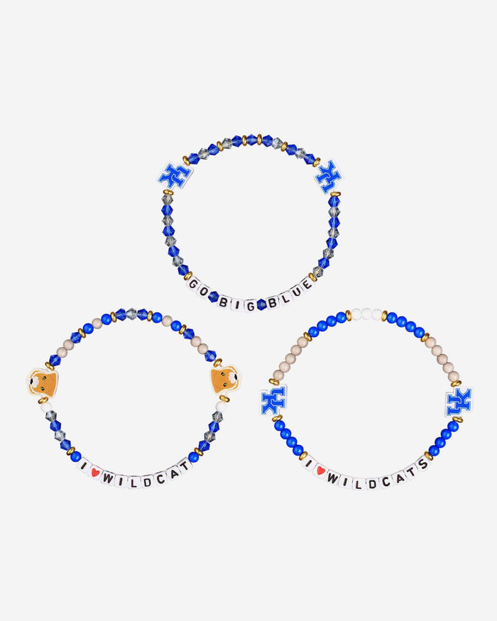Kentucky Wildcats 3 Pack Friendship Bracelet FOCO - FOCO.com