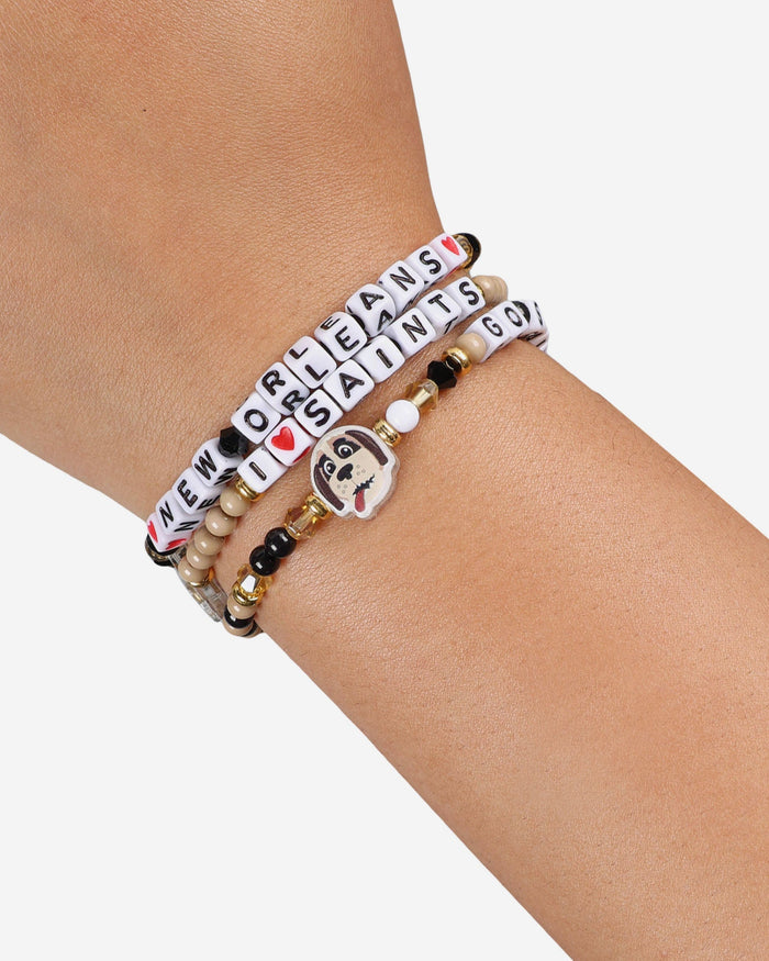 New Orleans Saints 3 Pack Friendship Bracelet FOCO - FOCO.com