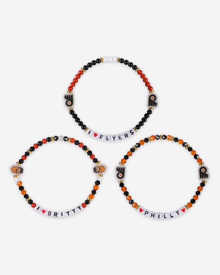 Philadelphia Flyers 3 Pack Friendship Bracelet FOCO - FOCO.com