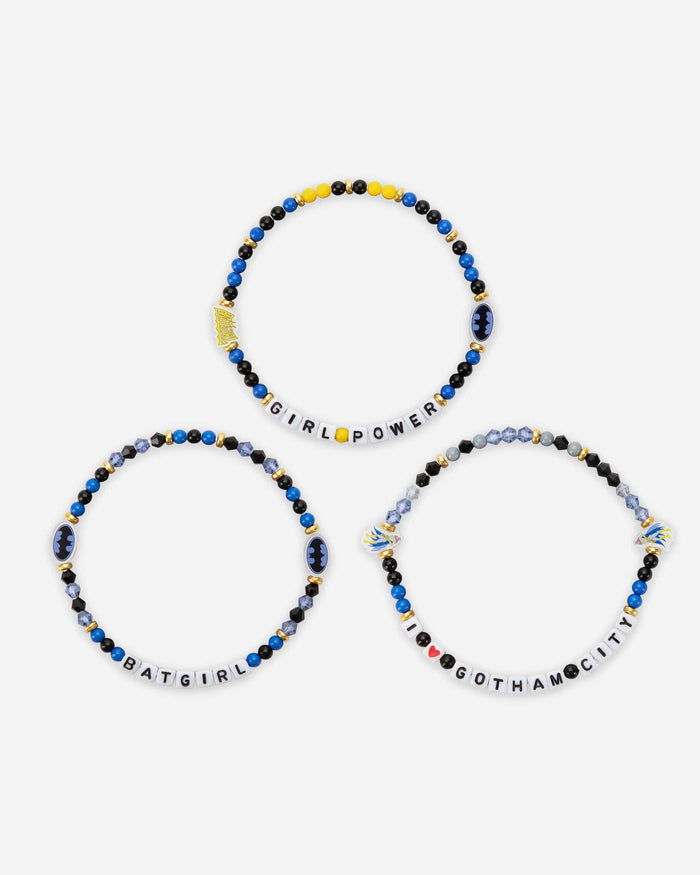 Batgirl™ DC 3 Pack Friendship Bracelet FOCO - FOCO.com