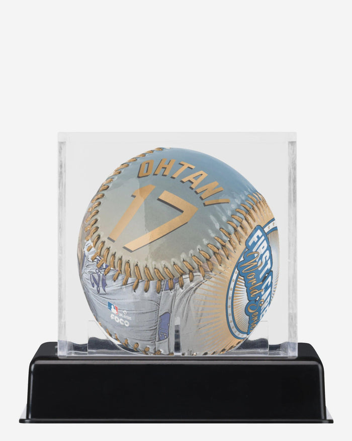 Shohei Ohtani Los Angeles Dodgers First Career World Series Baseball FOCO - FOCO.com