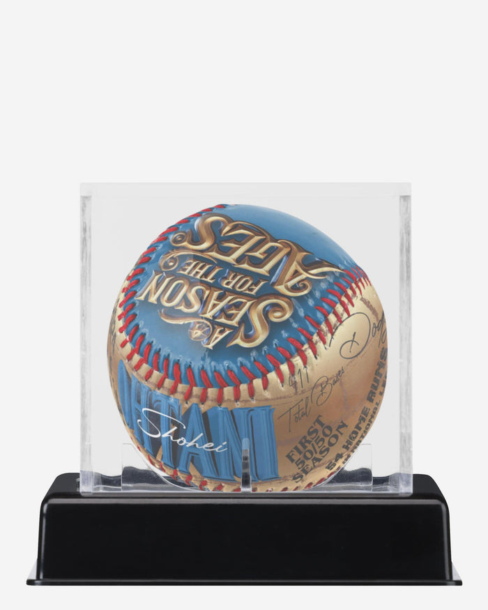 Shohei Ohtani Los Angeles Dodgers a Season for the Ages Commemorative Baseball FOCO - FOCO.com