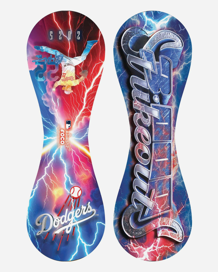 Clayton Kershaw Los Angeles Dodgers 3,000 Career Strikeouts Milestone Baseball FOCO - FOCO.com