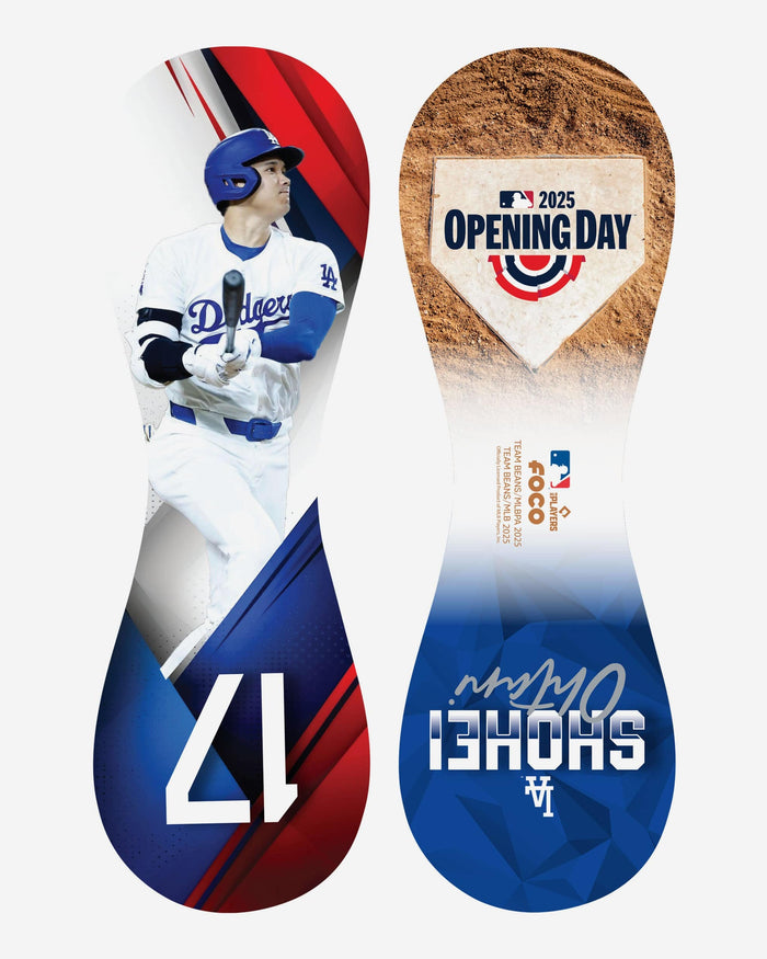 Shohei Ohtani Los Angeles Dodgers 2025 Opening Day Baseball FOCO - FOCO.com