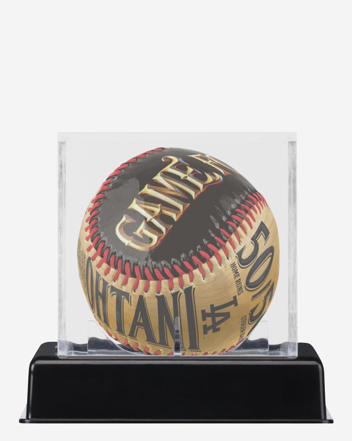 Shohei Ohtani Los Angeles Dodgers 50 Home Runs & 50 Stolen Bases Golden Baseball FOCO - FOCO.com