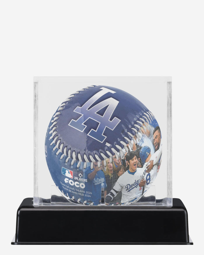 Los Angeles Dodgers 2024 World Series Champions Commemorative Classic Image Baseball FOCO - FOCO.com