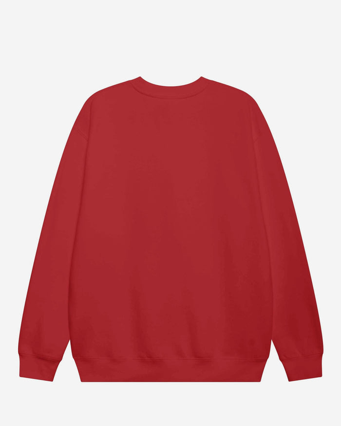 Washington Nationals Alternate Logo Crew Neck Sweatshirt FOCO Red S - FOCO.com